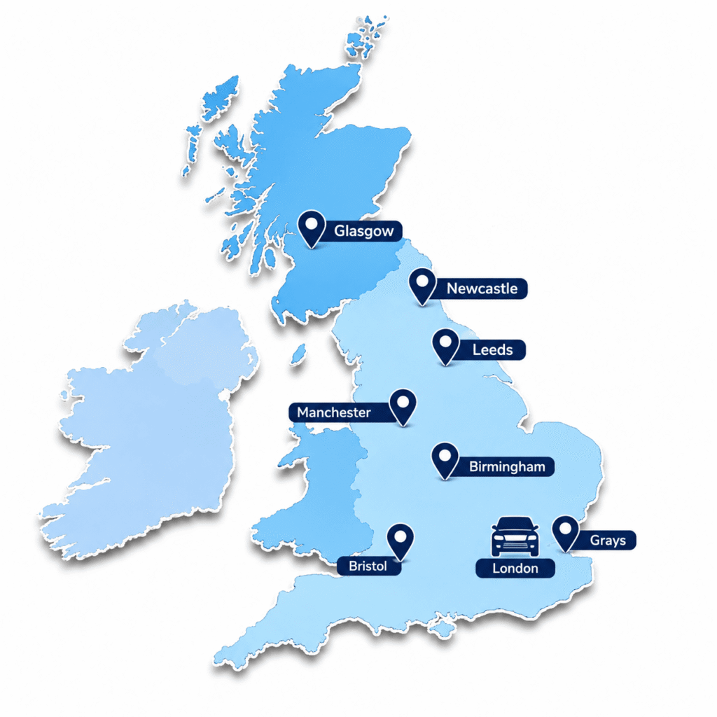 Uk map