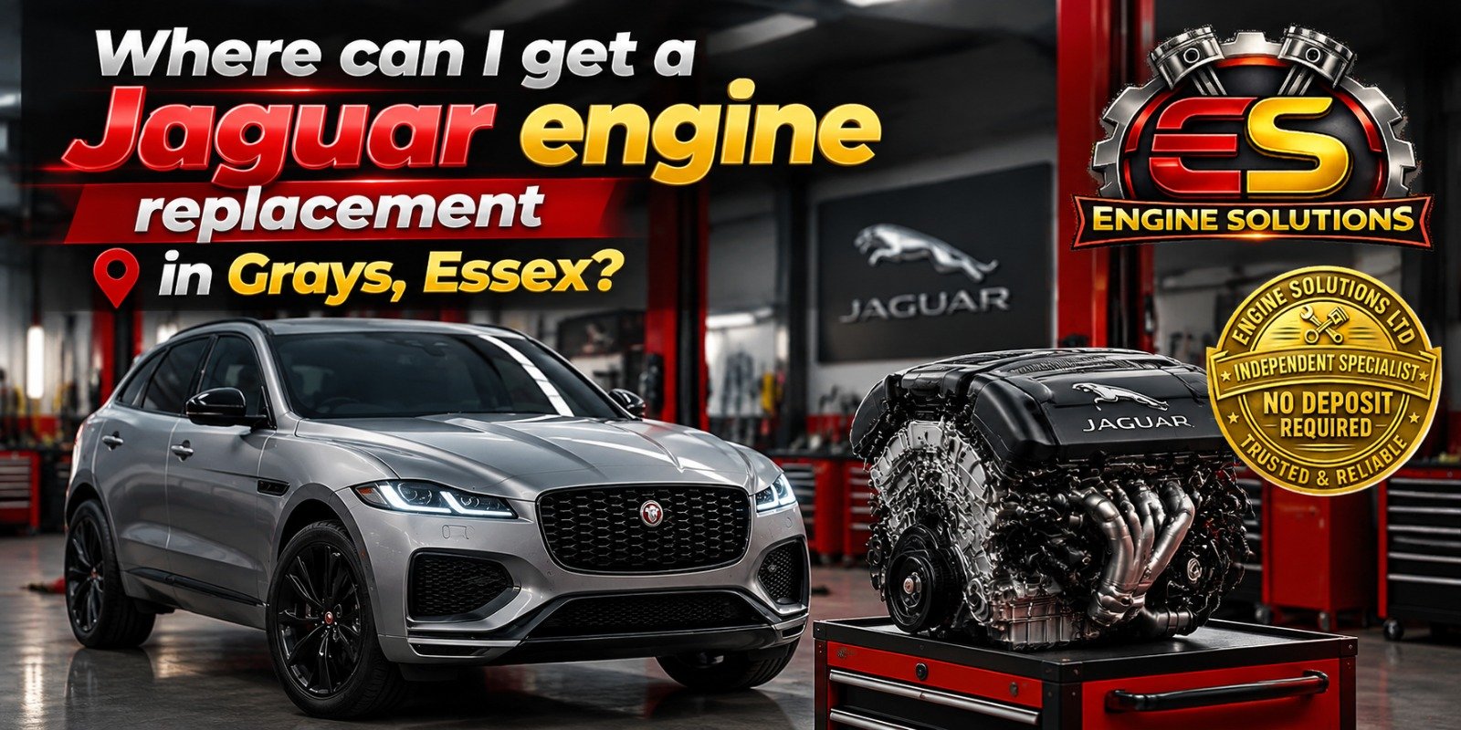 Jaguar Engine Replacement