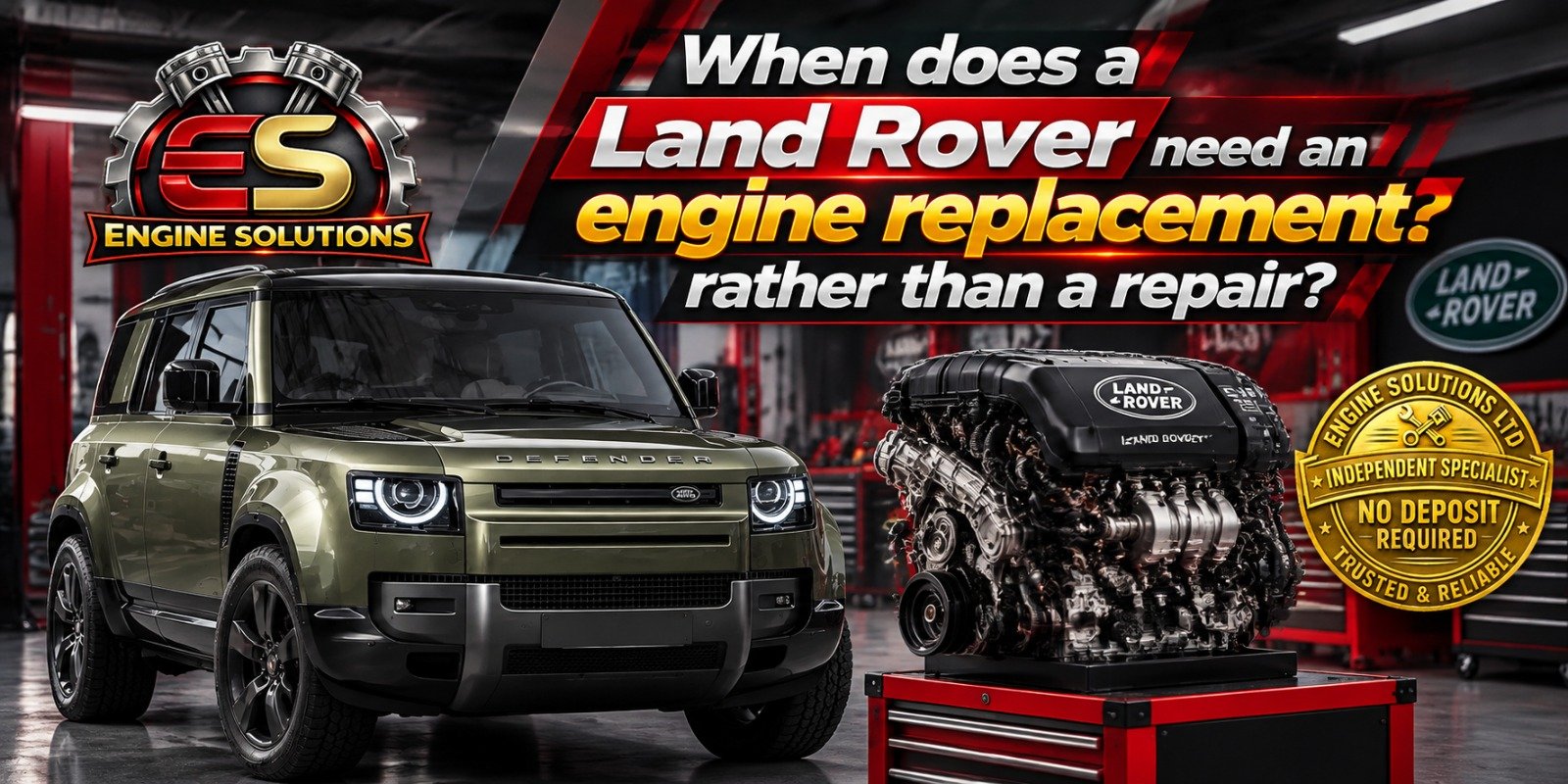 Land Rover Engine Replacement