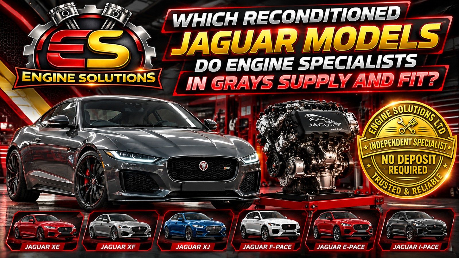 Jaguar Engine Replacement