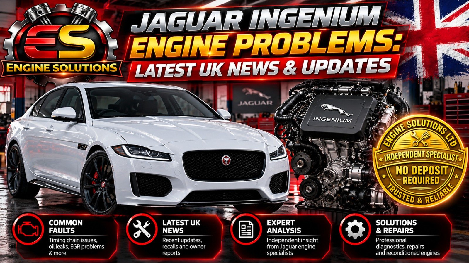 Jaguar Engine Replacement