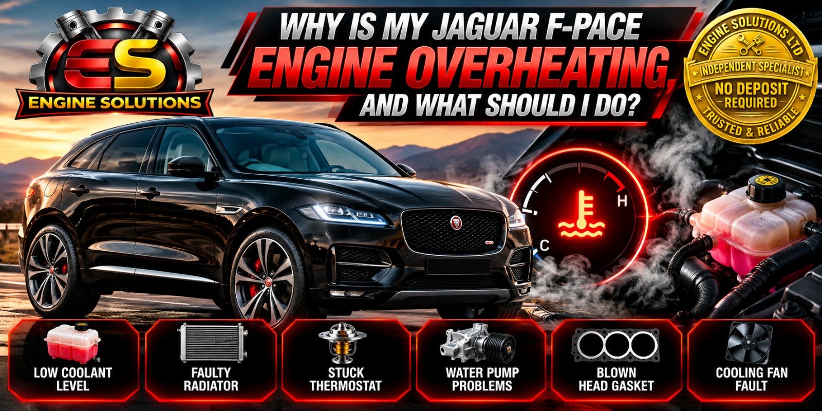 Jaguar Engine Replacement