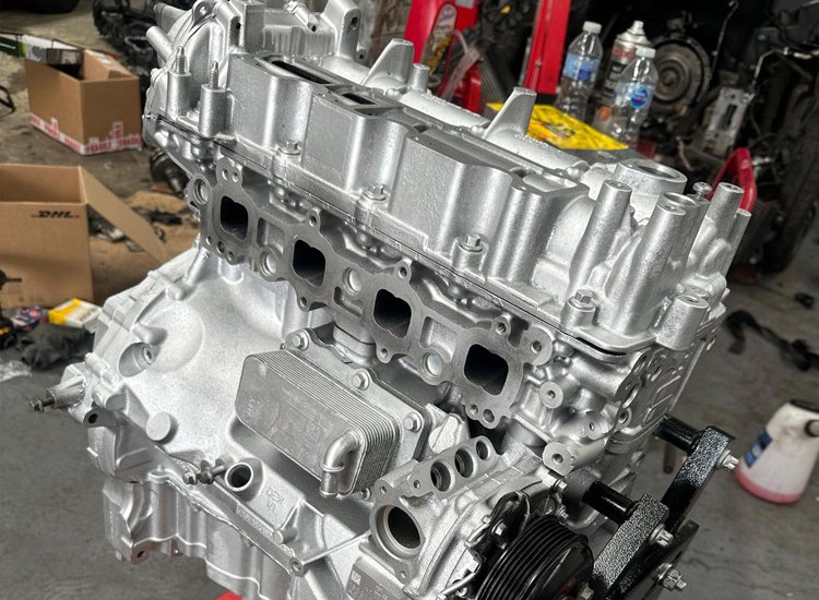 Vehicle engine replacement